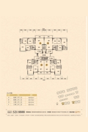 曙光·君和园4室2厅1厨3卫建面182.00㎡